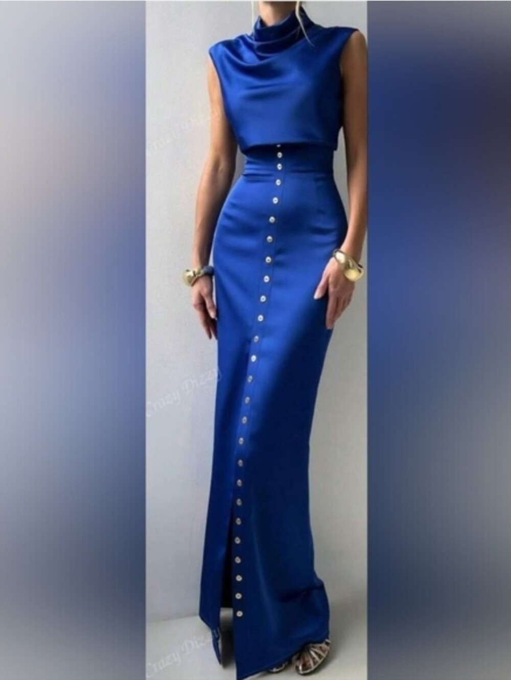 Chic Blue 2pc Set NWOT